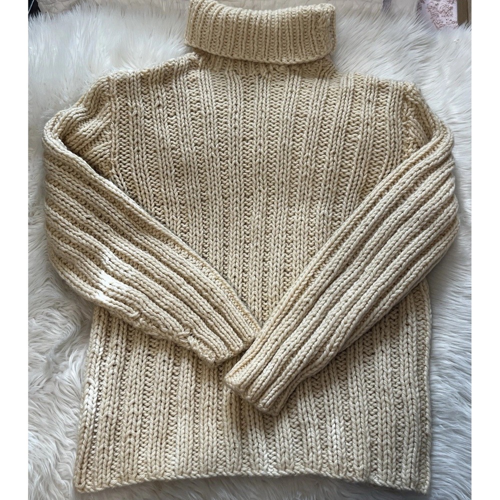 Vintage Women's Remo RN 39403 100% Wool Sweater Size Large Made In Italy